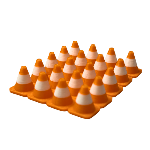 Orange cones, pack of 20